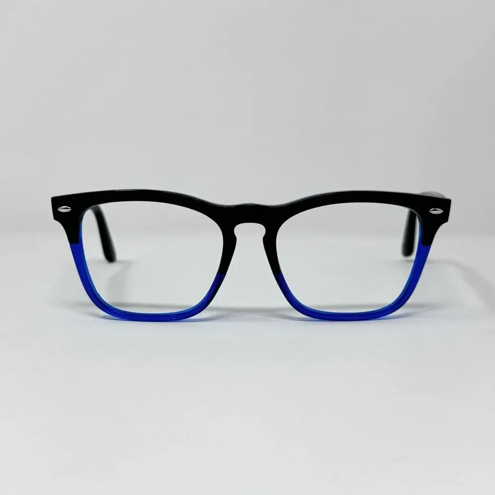 Ray-Ban RB4487 Steve 6632/19 Black Blue Sunglass / Eyeglass Frames 54-18-145